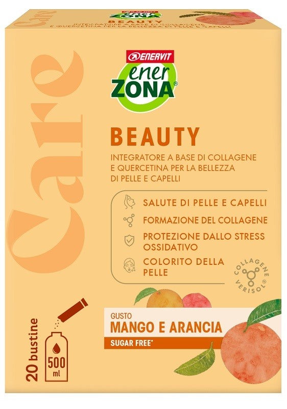 enervit enerzona care beauty mango e arancia 20 bustine enervit ean 8007640909849