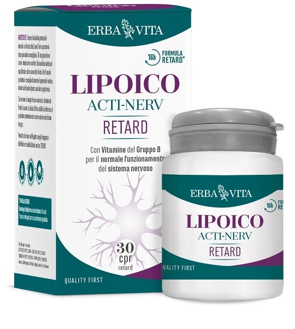 erba vita group lipoico acti nerv retard 30 compresse erba vita ean 8056992941366