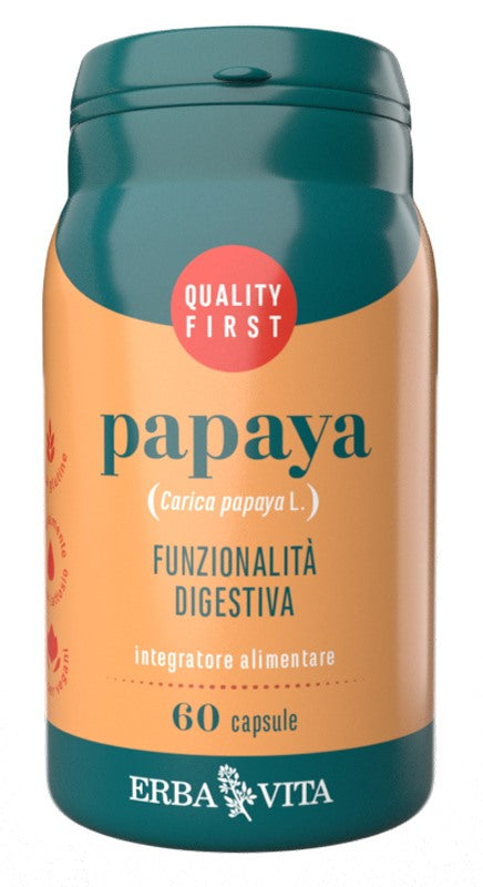 erba vita group papaya 60 capsule erba vita ean 8056992941731
