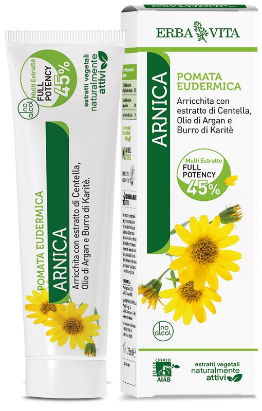 erba vita group pomata eudermica arnica 50 ml erba vita ean 0767787926939