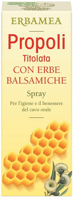 erbamea propoli titolata spray erbe balsamiche 20 ml erbamea ean 8032841636034