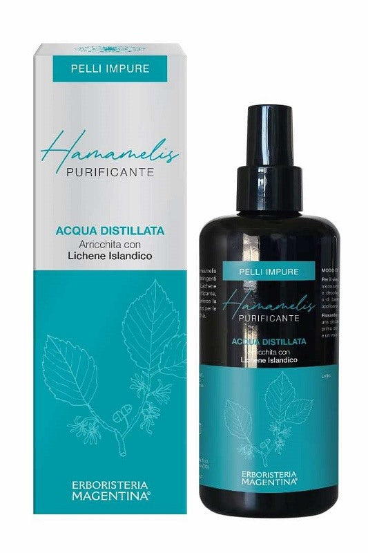 erboristeria magentina acqua distillata arricchita hamamelis purificante pelli impure 200 ml erboristeria magentina ean 8059300784310