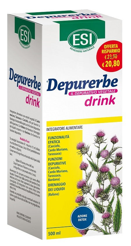esi esi depurerbe drink 500 ml esi ean 8008843133123