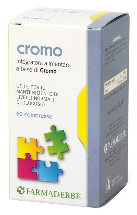 farmaderbe cromo 60 compresse farmaderbe