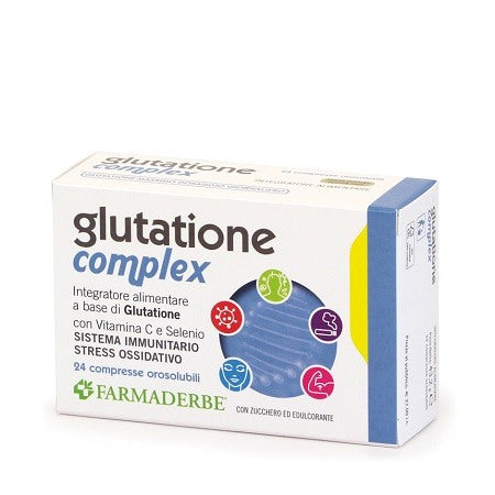 farmaderbe srl glutatione complex 24 compresse farmaderbe ean 8058456785318