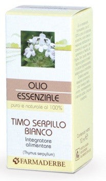 farmaderbe srl timo bianco olio essenziale 10 ml