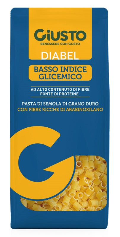 farmafood giusto diabel basso indice glicemico pasta ditalini 400 g giusto ean 8058481482572