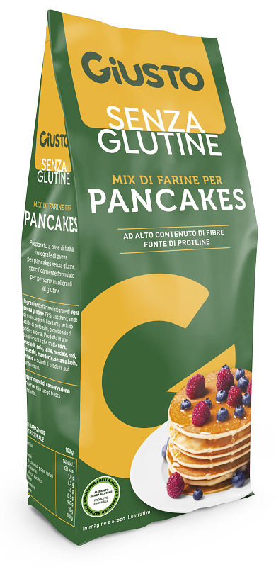 farmafood giusto senza glutine mix pancake 400 g giusto ean 8058481480721