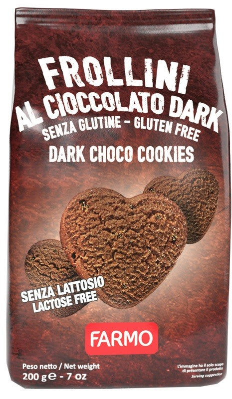 farmo farmo frollini al cioccolato dark 200 g ean 8032715380308