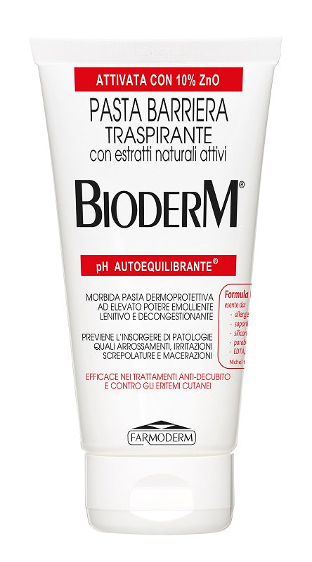farmoderm bioderm pasta barriera traspirante ph autoequilibrante 150 ml bioderm