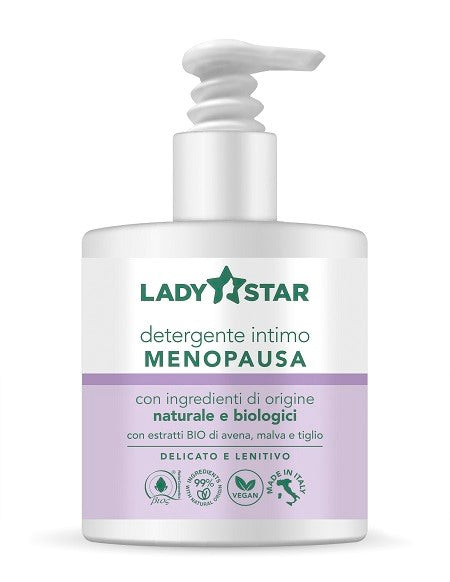 farvima medicinali spa ladystar detergente intimo donna in menopausa 300 ml ladystar ean 8032649459576