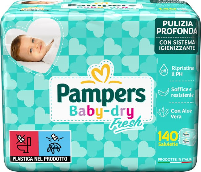 fater spa baby fresh formula esclusiva 140 pezzi baby fresh ean 8001480059474