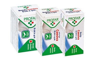 federfarma co benda coesiva 10 cm x 4 m profar profar