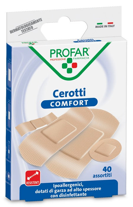 federfarma co comfort 40 cerotto assortiti profar profar