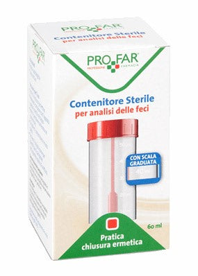 federfarma co contenitore feci profar 60ml profar