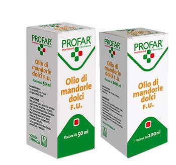 federfarma co olio di mandorle dolci fu 50 ml profar profar