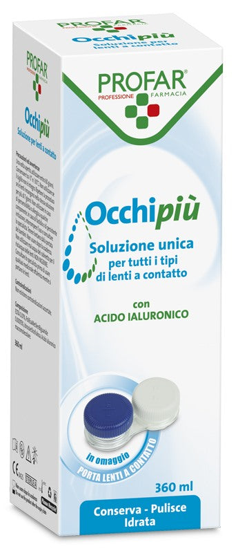 federfarma co profar occhi piu soluzione unica 360 ml ce profar