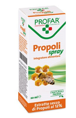 federfarma co propoli spray estratto secco 12 20 ml profar profar