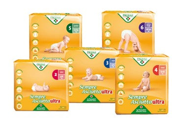federfarma co sempre asciutto ultra mini taglia 2 36kg 25 pezzi profar profar