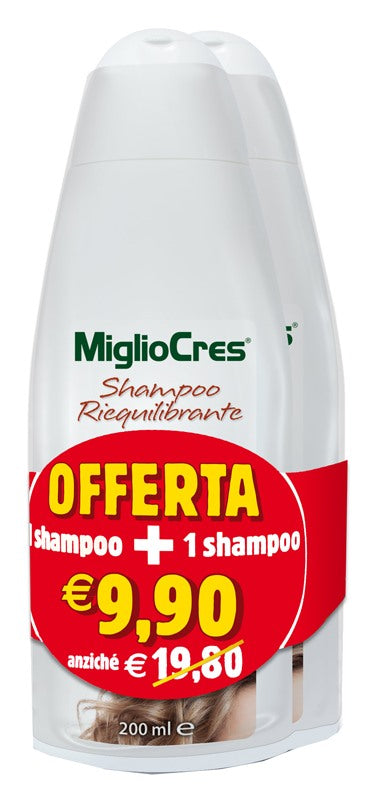 ff migliocres shampoo riequilibrante bipack 2 flaconi x 200 ml ean 8030936000173