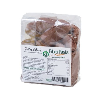 fiberpasta fiberpasta frollini al cacao 250 g ean 8008647000782