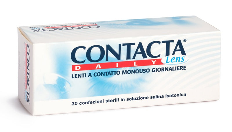 fidia farmaceutici lente a contatto monouso giornaliera contacta daily lens 30 075 30 pezzi contacta ean 4719887097398