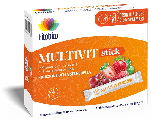 fitobios multivit stick 14 stick fitobios ean 8053782430956