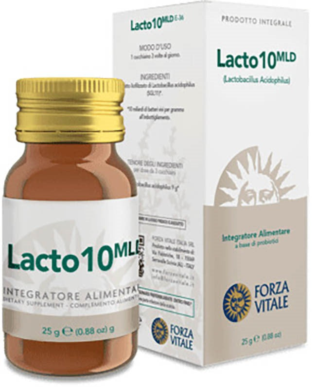 forza vitale italia ecosol lacto10 polvere 25 g forza vitale ean 8023966200361