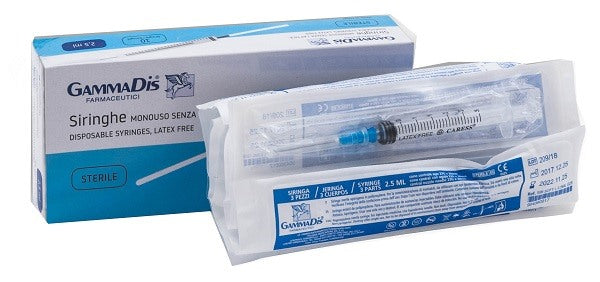 gammadis farmaceutici siringa soft capacita 25ml ago gauge 23 confezione 10 pezzi gammadis