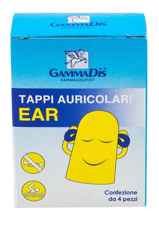 gammadis farmaceutici tappo auricolare ear gommapiuma 4 pezzi gammadis