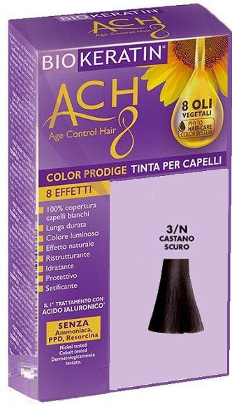 gdp biokeratin ach8 color prodige 3n castano scuro biokeratin ean 8057742221097
