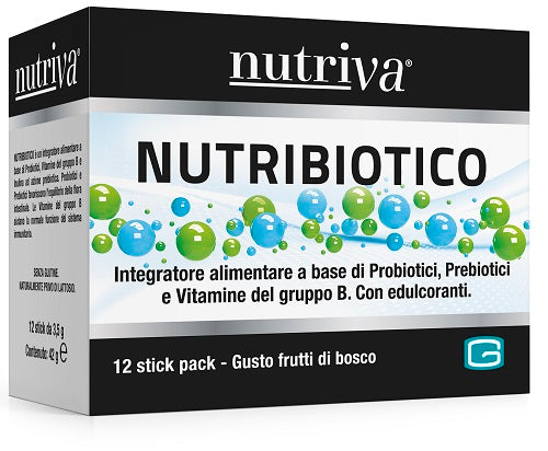 giuriati group nutriva nutribiotico 12 stick pack nutriva ean 8052570082773