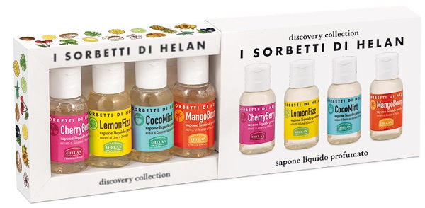 helan cosmesi i sorbetti di helan cherryberry discovery kit saponi liquidi 4 pezzi da 25 ml helan ean 8058774309548