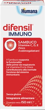 humana italia difensil immuno 150 ml difensil ean 8031575950027