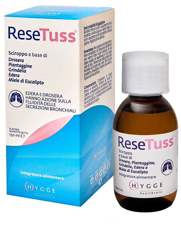 hygge healthcare resetuss sciroppo 150 ml hygge healthcare ean 8050713780111