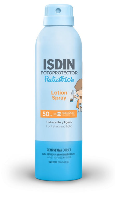 isdin lotion spray pediatrics spf50 250 ml isdin ean 8429420139336