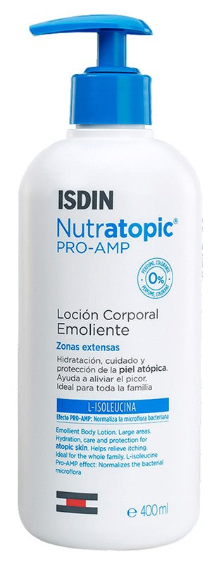 isdin nutratopic pro amp lozione 400 ml isdin ean 8429420166547