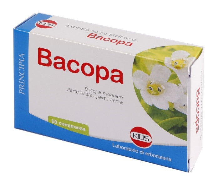 kos bacopa monnieri estratto secco 60 compresse kos