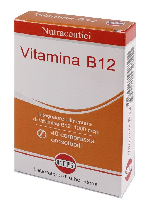 kos vitamina b12 1000 mcg 40 compresse kos