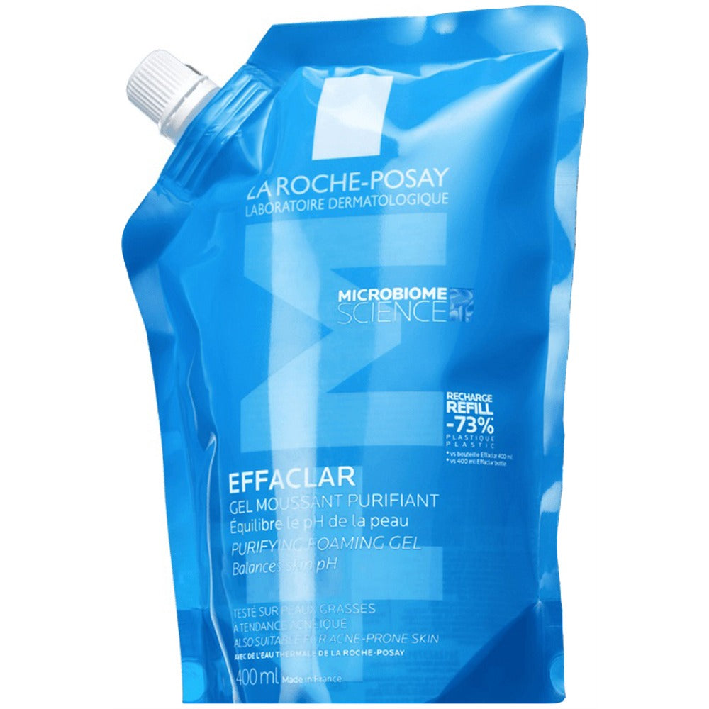 la roche posay effaclar gel detergente refill 400 ml la roche posay ean 3337875943963