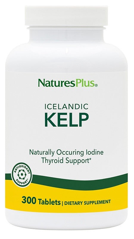 la strega alga marina kelp 300 tavolette natures plus