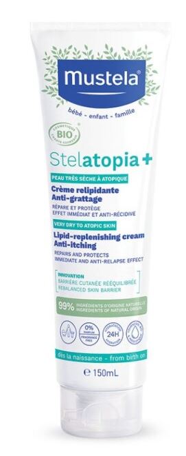 lab expanscience italia mustela stelatopia crema bio 150 ml mustela ean 3504105039844