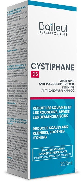 laboratoires bailleul s a cystiphane ds shampoo antiforfora intensivo 200 ml cystiphane ean 3660398501205