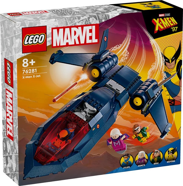 lego lego super heroes marvel x jet di x men ean 5702017590318