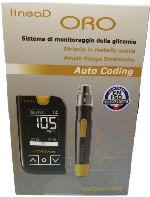 linea d linea d oro glucometro kit linea d