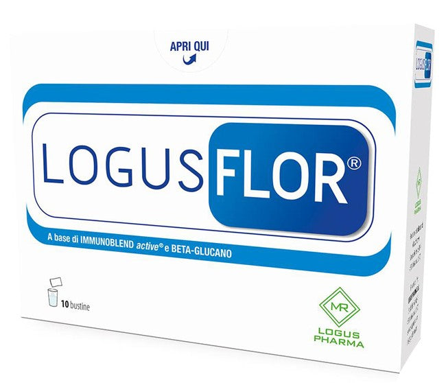 logus pharma logusflor 10 bustine 3 grammi logus pharma