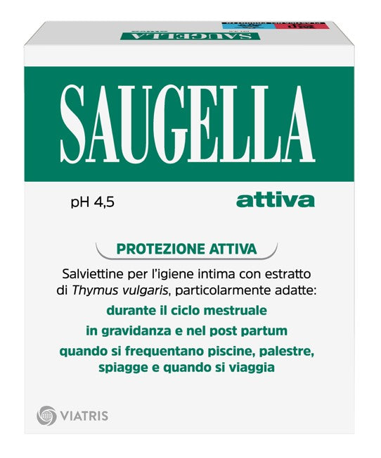 meda pharma saugella attiva salviettine detergenti 10 bustine saugella ean 8019629000188
