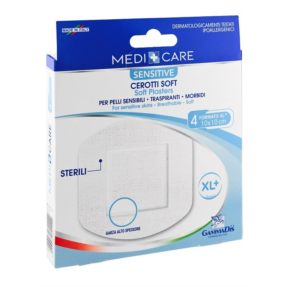 medicare cerotto medicare sterili tnt 10x10 4 pezzi medicare ean 8053470801129