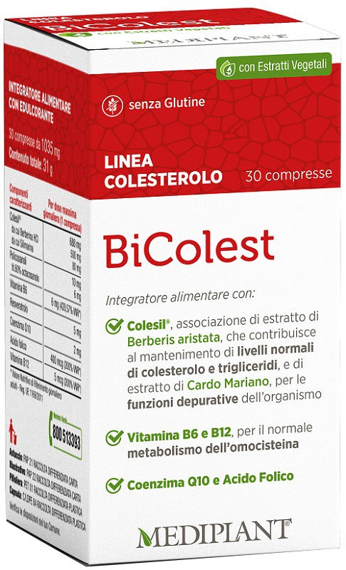 mediplant di tinghino mgc bicolest 30 compresse