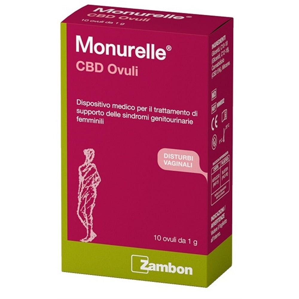 monurelle monurelle cbd 10 ovuli 1 g monurelle ean 8031609002265